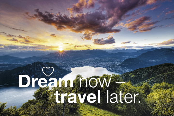 Dream now – travel later
